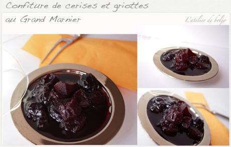 Confiture de cerises et griottes au Grand Marnier 3