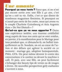 Aucune expérience lesbienne à 40 ans = vie ratée. Tu craques ELLE