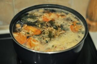 Soupe thaïlandaise Tom Yam Kung