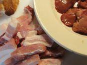 Cailles farcies, legumes