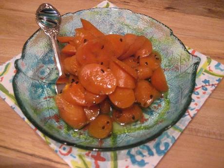 Carottes à l'érable et à la fleur de sel aux épices grillées