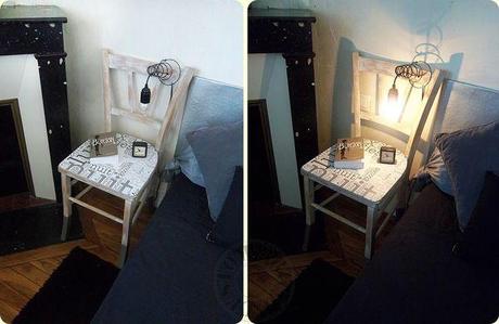 Chaise bistrot NDM - in situ montage