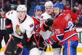 Une série Canadien - Sénateurs