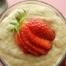 Trifle aux fraises et chocolat bio