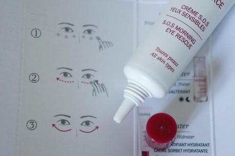 Crème SOS yeux sensibles Caudalie test avis