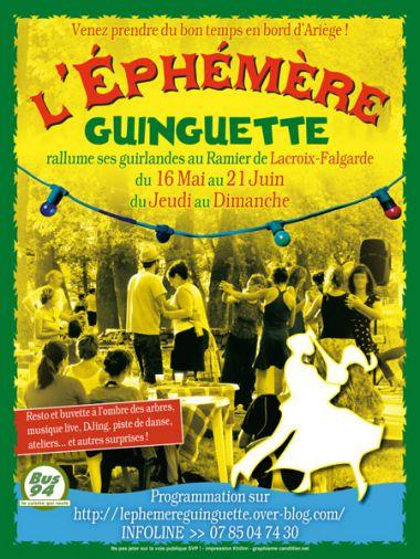 Réouverture de la piste de danse pour la 2ème saison de la Guinguette