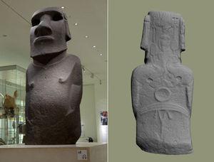 Des découvertes sur la statue de l'île de Pâques Hoa Hakananai'a du British Museum