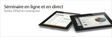 Apple France : un séminaire iPad pour les pro