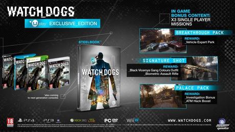 1367251828 watch dogs uplay exclusive edition 1024x576 Watch Dogs : Les collectors  watch dogs ubisoft collector 