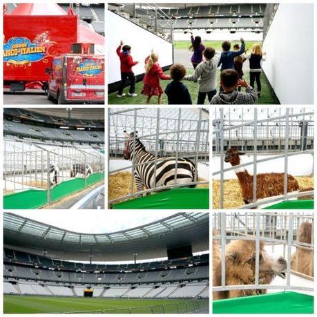 Le Stade de France fait son cirque Le Stade de France fait son cirque