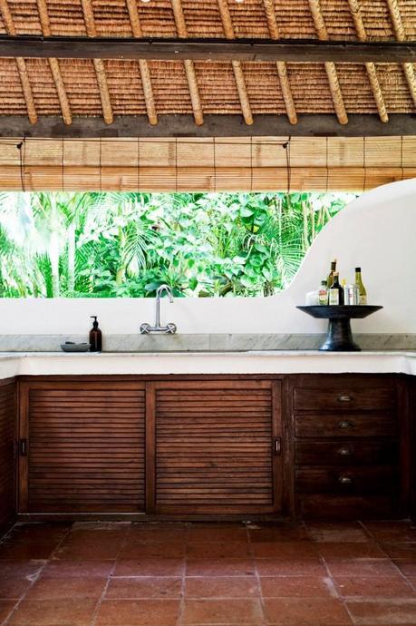 Décoration ethnic chic très naturelle à Bali... | www.decocrush.fr