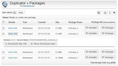 Plugins pour dupliquer un site WordPress duplicator - plugin de sauvegarde et de clonage d'un site WordPress