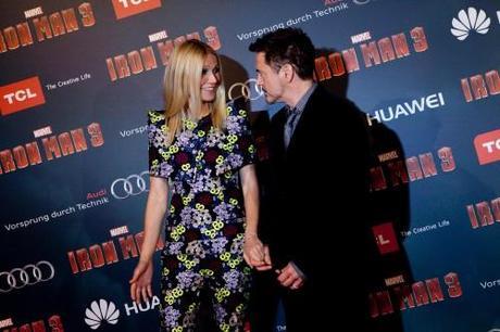 Iron Man 3 - Robert Downey Jr et Gwyneth Paltrow 3