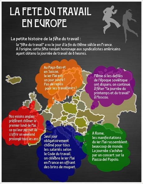La fête du travail en Europe [Infographie]