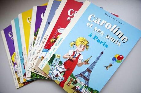 Il existe 44 albums de Caroline, ils ont été traduits en 15 langues