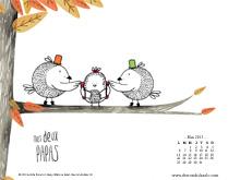 Fonds d'écran - Mai 2013 (avec et sans calendrier)