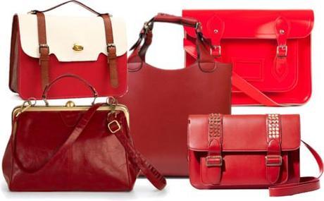 red bags selection