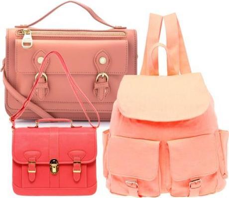 Pink bags selection