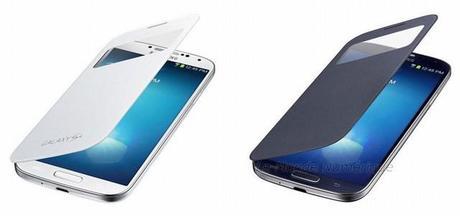 Coque arrière avec clapet S-View pour le Samsung Galaxy S4
