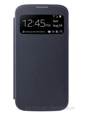 Coque arrière avec clapet S-View pour le Samsung Galaxy S4