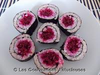 Makis aux Betteraves lacto-fermentées