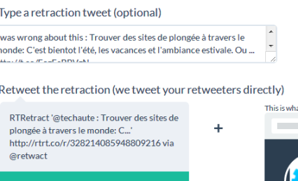 modifier tweets