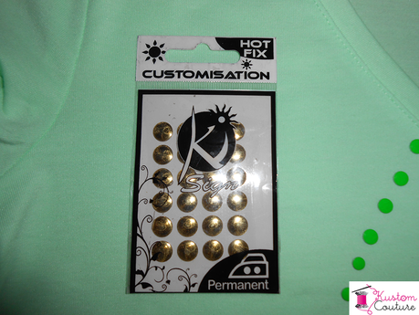 Perles dorées  CréaPause | Kustom Couture