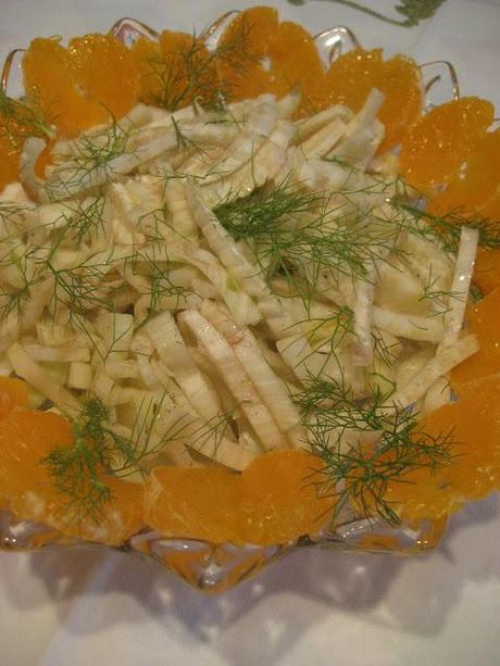 Salade de fenouil à la mandarine