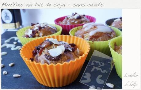 Muffins au lait de soja - sans oeufs 1