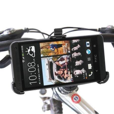 Socle de synchronisation et support guidon vélo pour le HTC One