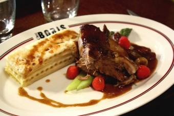 Chez Boris Epaule dagneau gratin de macaronis 340x226