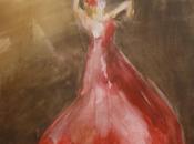 Danseuse flaminco Aquarelle