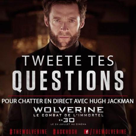 Rejoignez WOLVERINE pour un live chat video sur Twitter à 18h !‏