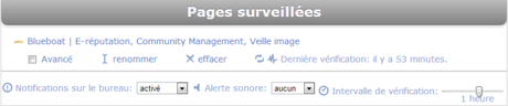 page monitor Surveiller les modifications effectuées sur une page web