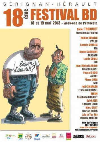 Festival BD de Sérignan - Hérault - 18 et 19 mai 2013