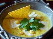 VELOUTE MAIS &amp; COPEAUX FROMAGE BREBIS