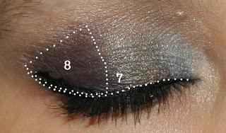 Tuto Photos du Smoky Eyes Bleu marine/Violet/doré