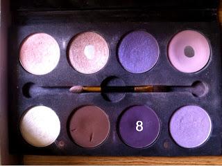 Tuto Photos du Smoky Eyes Bleu marine/Violet/doré