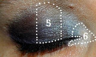 Tuto Photos du Smoky Eyes Bleu marine/Violet/doré