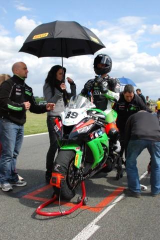 Axel Maurin fait un excellent début de saison en 1000cc