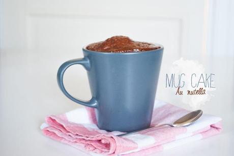 Mug Cake version 2 au nutella