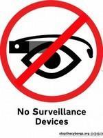 Sticker de « Stop the cyborgs ».