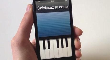 Piano Passcode: 3 petites notes de musique pour dévérouiller votre iPhone...