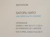 Galerie SCHLASSGOART- Esch Alzette LUXEMBOURG exposition SATURO SATO