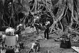 Photos de tournage de l'Empire Contre-Attaque (Star Wars)