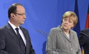 Hollande Merkel La gauche de l'inaction donne des leçons à l'Allemagne des réformes