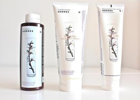 Amande & Graines de Lin / Aloes & Dictame : quand Korres prend soin de mes cheveux