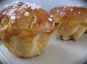 petits pains briochés raisins secs
