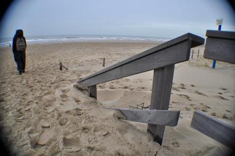 Seule sur la Plage