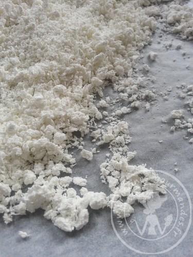 Farine de manioc maison